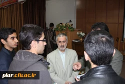 نشست صمیمی رئیس هسته گزینش استان با دانشجویان
