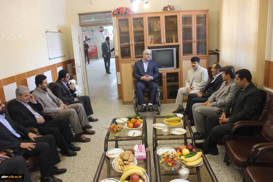 بازدید جناب آقای دکتر جعفر زاده از پردیس امام علی (ع) گیلان (برادران)