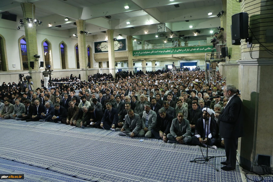 دیدار معلمان و فرهنگیان  با حضرت آیت الله خامنه ای