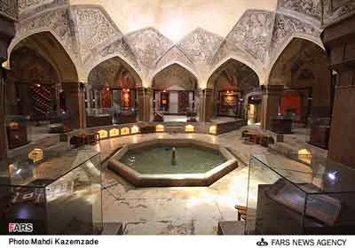 بازدید دانشجومعلمان پردیس امام علی (ع) از حمام گنجعلی خان