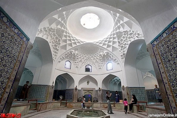 بازدید دانشجومعلمان پردیس امام علی (ع) از حمام گنجعلی خان