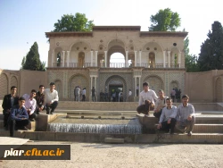 بازدید دانشجومعلمان پردیس امام علی (ع) گیلان  ازباغ شاهزاده ماهان کرمان