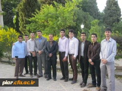 بازدید دانشجومعلمان پردیس امام علی (ع) گیلان  ازباغ شاهزاده ماهان کرمان