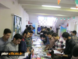 نمایش کتاب های اهدائی سازمان مرکزی به پردیس امام علی (ع) گیلان (برادران)