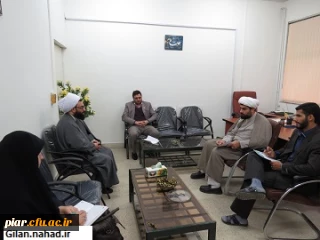 برگزاری جلسه با مسئولین اوقاف رشت