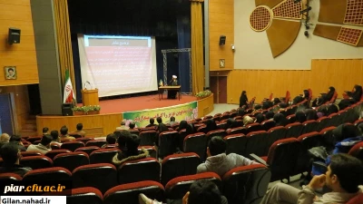 سخنرانی حجت الاسلام و المسلمین چهری مسئول نهاد دانشگاه فرهنگیان گیلان در دانشگاه گرگان