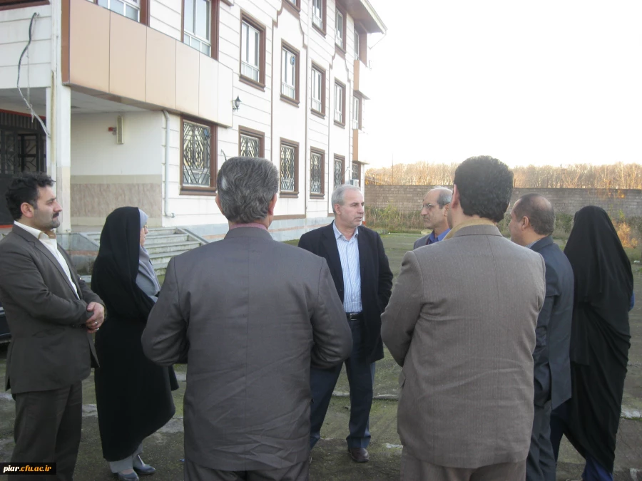بازدید دکتر تاجیک اسماعیلی معاون توسعه مدیریت ومنابع دانشگاه فرهنگیان از پردیس امام علی (ع) گیلان