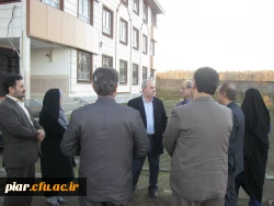 بازدید دکتر تاجیک اسماعیلی معاون توسعه مدیریت ومنابع دانشگاه فرهنگیان از پردیس امام علی (ع) گیلان