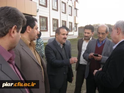بازدید دکتر تاجیک اسماعیلی معاون توسعه مدیریت ومنابع دانشگاه فرهنگیان از پردیس امام علی (ع) گیلان