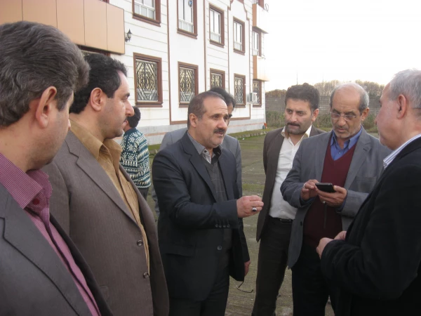 بازدید دکتر تاجیک اسماعیلی معاون توسعه مدیریت ومنابع دانشگاه فرهنگیان از پردیس امام علی (ع) گیلان