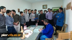 بازدید انجمن علمی راهنمایی و مشاوره پردیس امام علی(ع) از مرکز درمانی توانبخشی رسالت