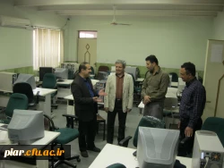 حضور معاون اداره کل فرهنگی و مسئول دبیرخانه دائمی جشنواره های فرهنگی دانشگاه فرهنگیان در پردیس امام علی (ع)