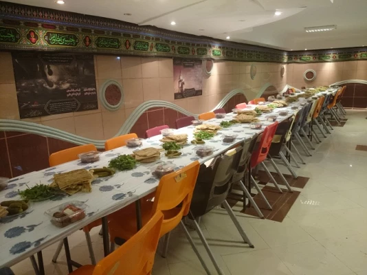 افطار در خوابگاه پردیس امام علی(ع)