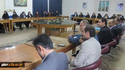 نشست صمیمی دکتر مهر محمدی رئیس دانشگاه فرهنگیان با کارکنان دو پردیس گیلان