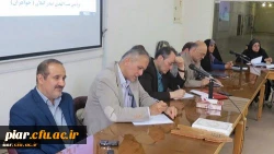 نشست صمیمی دکتر مهر محمدی رئیس دانشگاه فرهنگیان با کارکنان دو پردیس گیلان