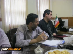 اولین جلسه اداری با حضور دکتر احدزاده