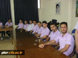 مراسم بدرقه کاروان ورزشی پردیس امام علی (ع) گیلان