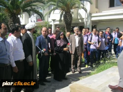 مراسم بدرقه کاروان ورزشی پردیس امام علی (ع) گیلان