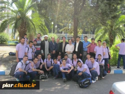 مراسم بدرقه کاروان ورزشی پردیس امام علی (ع) گیلان