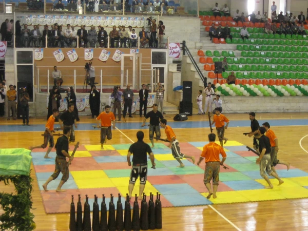 مراسم افتتاحیه بیست و دومین المپیاد ورزشی دانشجومعلمان دانشگاه فرهنگیان