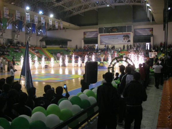 مراسم افتتاحیه بیست و دومین المپیاد ورزشی دانشجومعلمان دانشگاه فرهنگیان