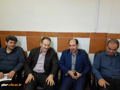 بازدید جناب آقای مصطفی پور رئیس حراست اداره کل آموزش و پرورش از روند مصاحبه علمی