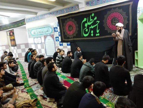 برپائی مراسم محرم در پردیس امام علی (ع)