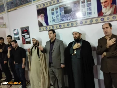 مراسم ویژه محرم با حضور حجه الاسلام حقگو از موسسه امام (ره)قم