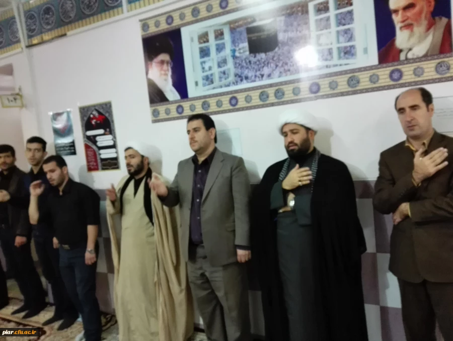 مراسم ویژه محرم با حضور حجه الاسلام حقگو از موسسه امام (ره)قم