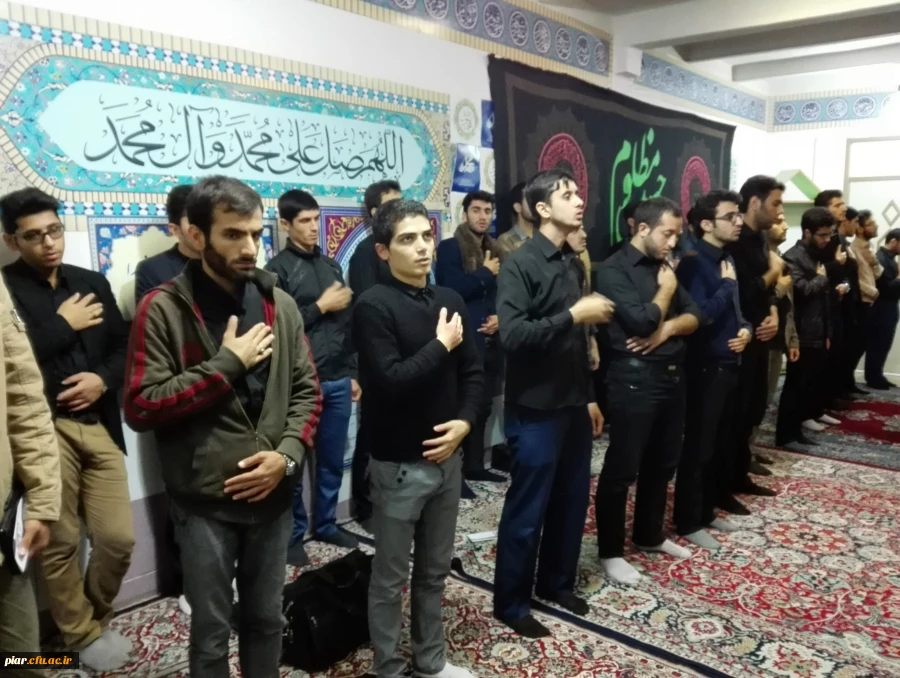 مراسم ویژه محرم با حضور حجه الاسلام حقگو از موسسه امام (ره)قم