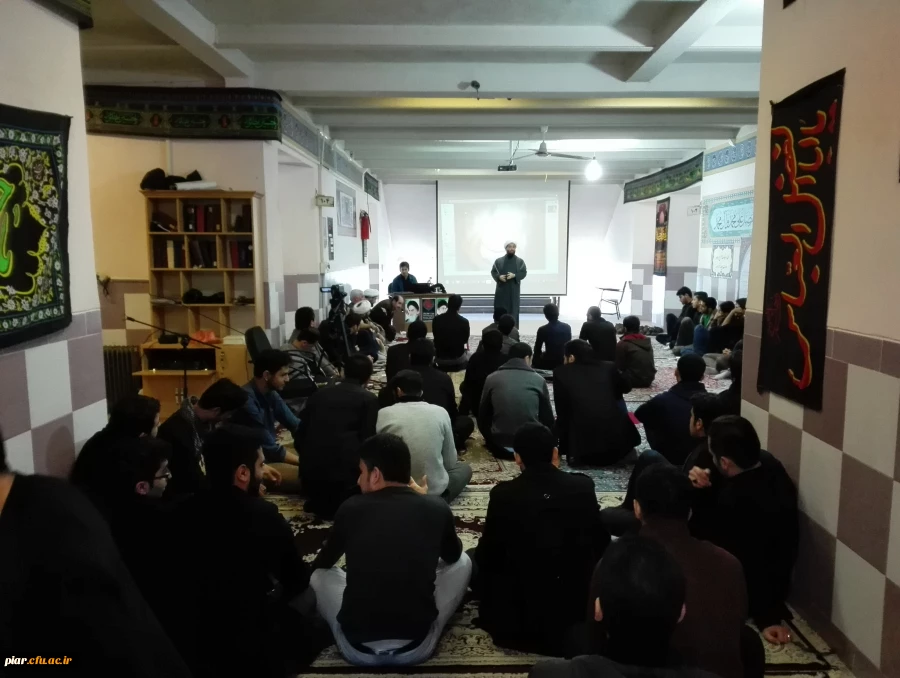 مراسم ویژه محرم با حضور حجه الاسلام حقگو از موسسه امام (ره)قم