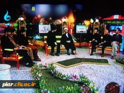 حضور اعضا شورا بسیج دانشجویی پردیس امام علی (ع) در برنامه تلویزیونی مهتاب شبان از شبکه باران