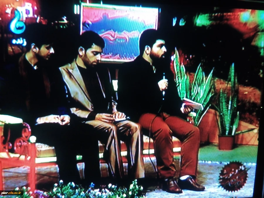 حضور اعضا شورا بسیج دانشجویی پردیس امام علی (ع) در برنامه تلویزیونی مهتاب شبان از شبکه باران