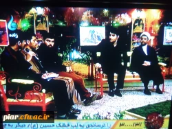 حضور اعضا شورا بسیج دانشجویی پردیس امام علی (ع) در برنامه تلویزیونی مهتاب شبان از شبکه باران