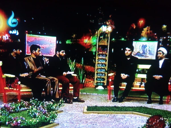 حضور اعضا شورا بسیج دانشجویی پردیس امام علی (ع) در برنامه تلویزیونی مهتاب شبان از شبکه باران