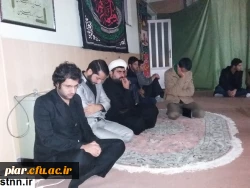 مراسم دهه اول محرم در حسینیه شهدای گمنام