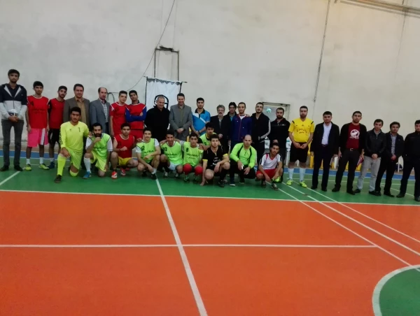 افتتاحیه مسابقه فوتسال