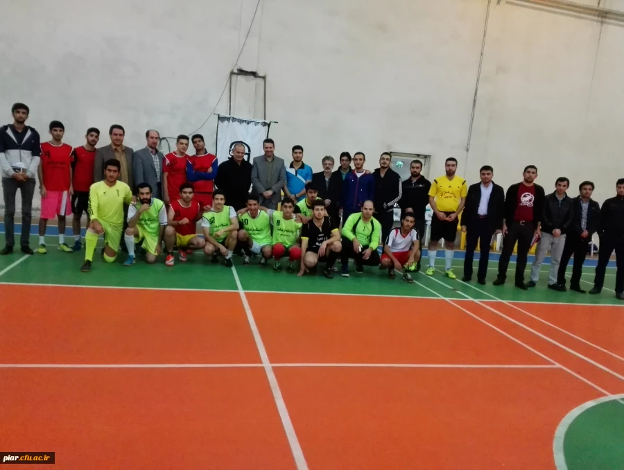 افتتاحیه مسابقه فوتسال