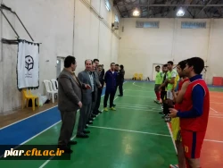 افتتاحیه مسابقه فوتسال