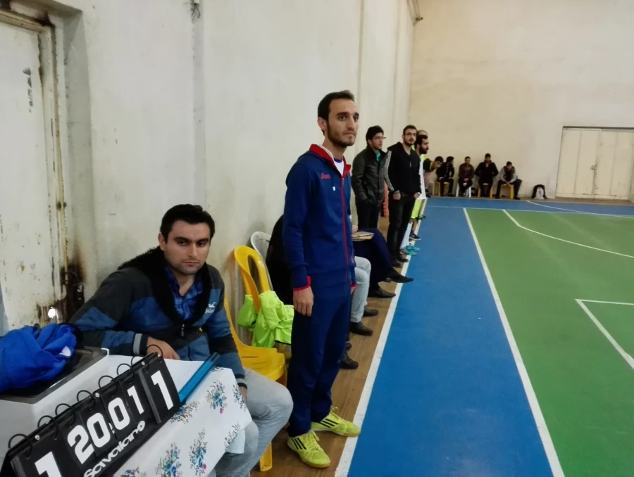 افتتاحیه مسابقه فوتسال