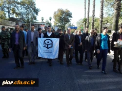 حضور در راهپیمائی حماسی 13 آبان