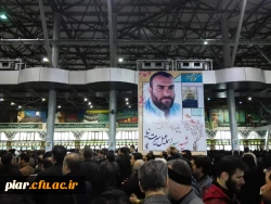 مراسم تشییع شهید مدافع حرم سید اسماعیل سیرت نیا