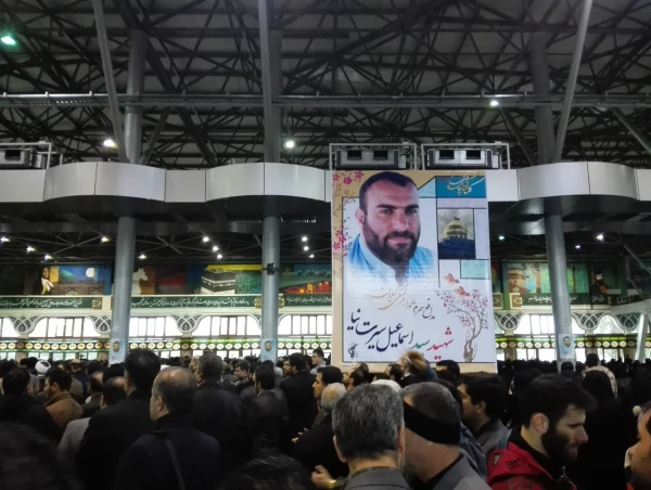 مراسم تشییع شهید مدافع حرم سید اسماعیل سیرت نیا