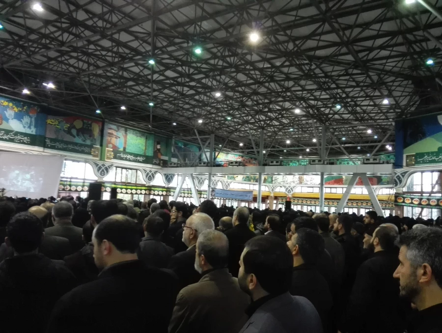 مراسم تشییع شهید مدافع حرم سید اسماعیل سیرت نیا