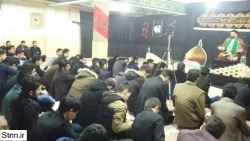 برگزاری مراسم اربعین حسینی در حسینیه شهدای دانشگاه