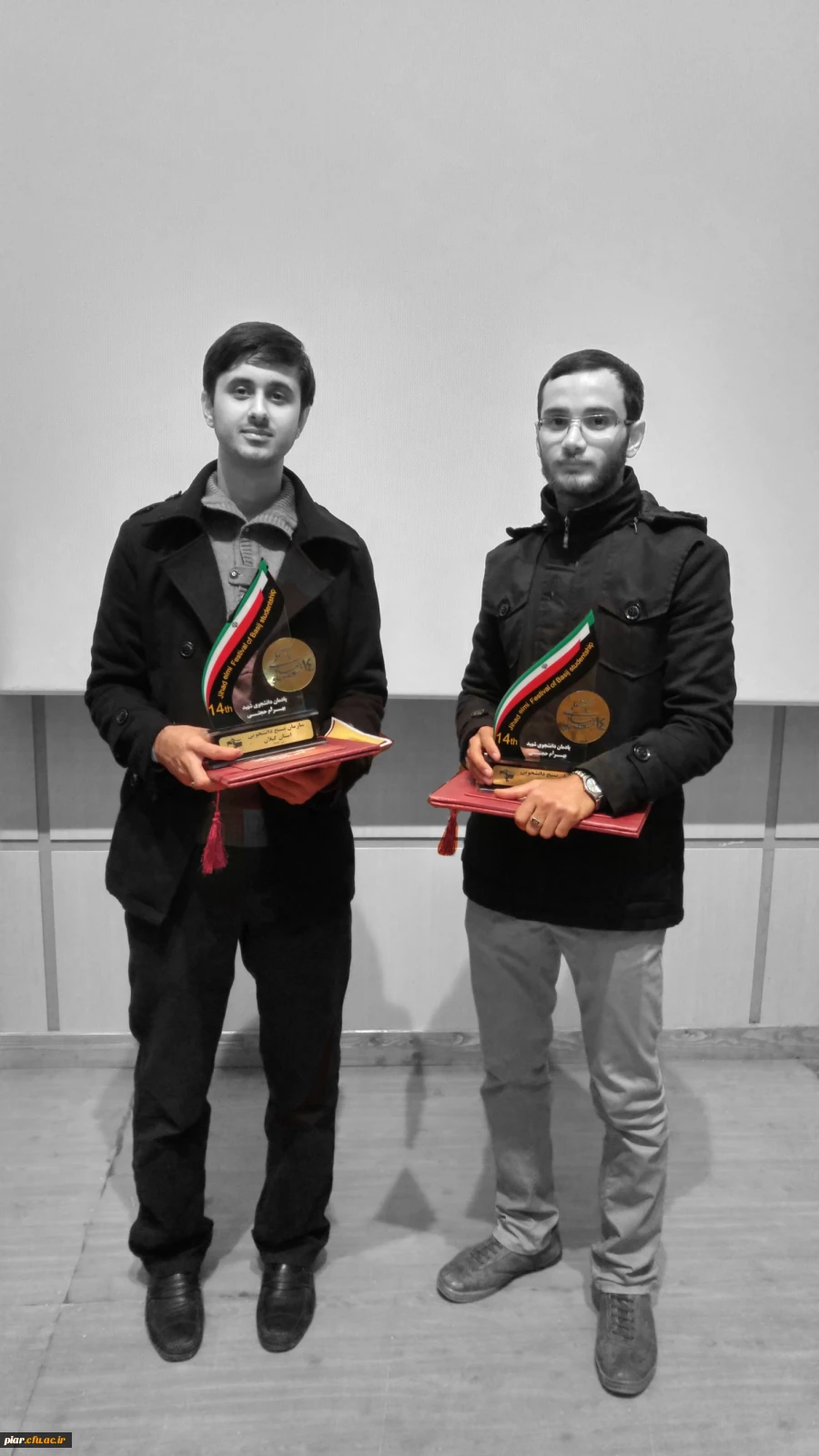 افتخار آفرینی بسیج دانشجویی پردیس امام علی (ع)  در جشنواره جهاد علمی استان گیلان