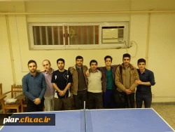 برگزاری مسابقه تنیس روی میز و اهداء جوایز