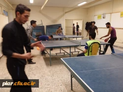 برگزاری مسابقه تنیس روی میز و اهداء جوایز