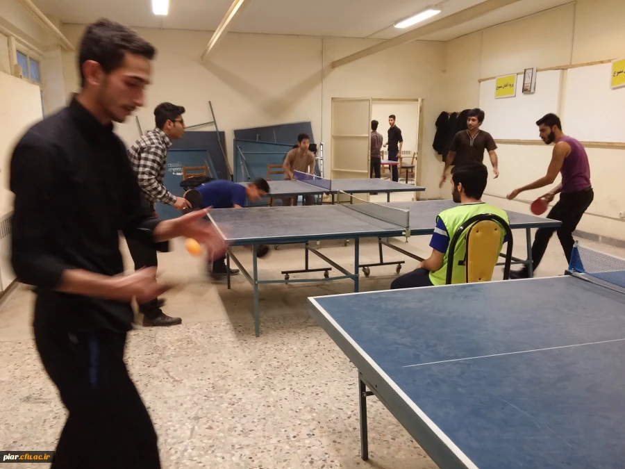 برگزاری مسابقه تنیس روی میز و اهداء جوایز