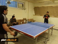 برگزاری مسابقه تنیس روی میز و اهداء جوایز